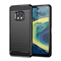 slomart carbon case fleksibilni ovitek za nokia xr20 črn