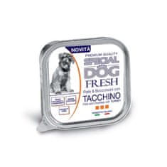 Monge SPECIAL DOG EXCELLENCE FRESH Pašteta in koščki purana 150g kad