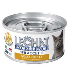 Monge LECHAT EXCELLENCE FLAKES Popolna hrana za odrasle mačke s piščancem 80 g