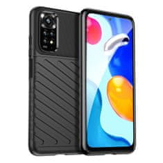 slomart thunder case fleksibilen oklepni ovitek za xiaomi redmi note 11s / note 11 črn