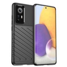 slomart thunder case upogljiv oklepni ovitek za xiaomi 12 / 12x črn