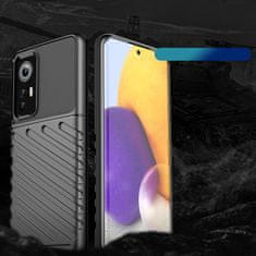 slomart thunder case upogljiv oklepni ovitek za xiaomi 12 / 12x črn