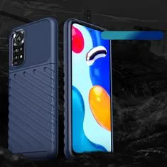 slomart thunder case fleksibilen oklepni ovitek sleeve za xiaomi redmi note 11 pro 5g / 11 pro moder