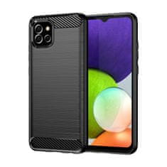 slomart carbon case fleksibilna torbica za samsung a03s eu (166.5) črna