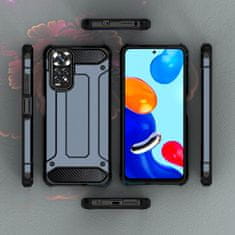 slomart hybrid armor case tough rugged cover za xiaomi redmi note 11s / note 11 črn