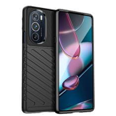 slomart thunder case upogljiv oklepni ovitek za motorola moto edge 30 pro črn