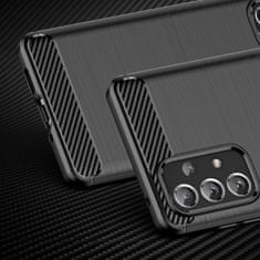 slomart carbon case flexible tpu ovitek za samsung galaxy a73 črn