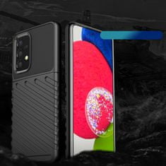 slomart thunder case upogljiv oklepni ovitek za samsung galaxy a53 5g črn