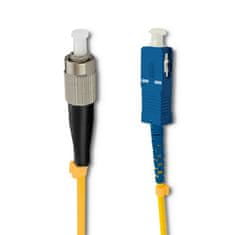 Qoltec qoltec patchcord optično vlakno fc/upc - sc/upc | singlemode | 9/125 | g652d | simplex | 0,5 m