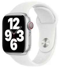 Apple Sport pašček, 41 mm, bel (MP6V3ZM/A)