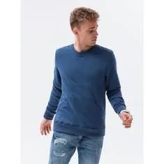 OMBRE Moški pulover CYRUS modra MDN119962 S
