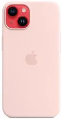 Apple ovitek za iPhone 14, silikonski, z MagSafem, Chalk Pink (MPRX3ZM/A)