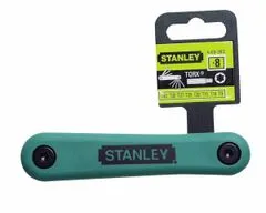 Stanley Ključi STANLEY TORX 8 elementov. ZGIBANJE T9-T40
