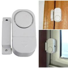 Northix Kompakten in enostavno nameščen alarm za okna in vrata / 90 dB 