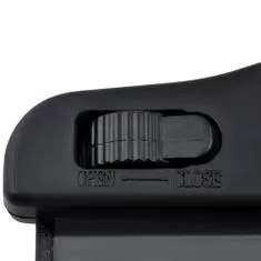 Northix Vodoodporna mobilna torba - črna 