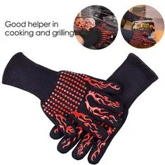 Northix Protizdrsne rokavice za pečico 