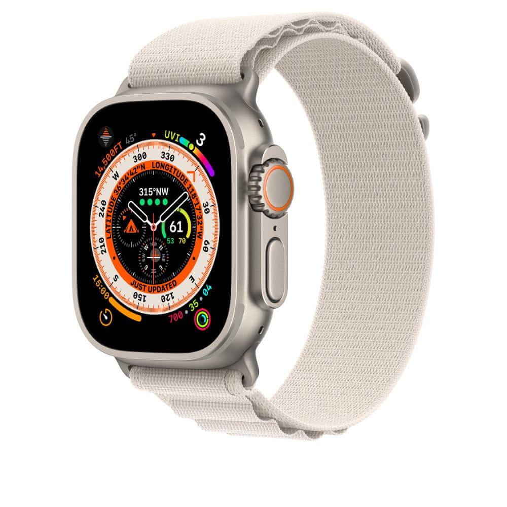 Apple 49 mm zanka Starlight Alpine Loop - Velika MQE73ZM/A 