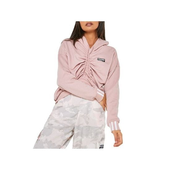 Adidas ruched hot sale hoodie