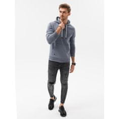 OMBRE Moški pulover s kapuco ALI jeans MDN119802 S