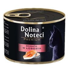 DOLINA NOTECI PREMIUM 185g bogata z lososom za mačke