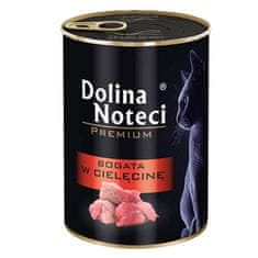 DOLINA NOTECI PREMIUM 400g bogata s teletino za mačke