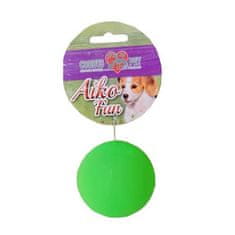 COBBYS PET AIKO FUN Neon trda žoga 6,2cm igrača za pse