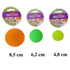 COBBYS PET AIKO FUN Neon trda žoga 6,2cm igrača za pse