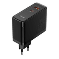 BASEUS CCGP090201 GaN5 Pro polnilec za hitro polnjenje, tip-C+USB, 100 W