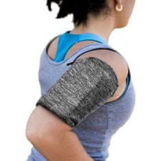 MG Elastic Armband tekaški etui za telefon XL, siva