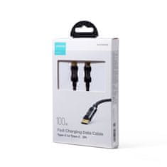 Joyroom Fast Charging kabel USB-C / USB-C 100W 2m, črna