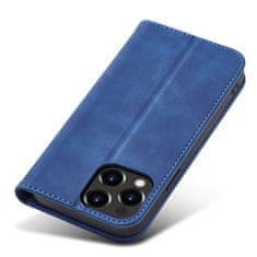 slomart magnet fancy case za iphone 13 pro max card wallet case card holder stand blue