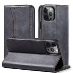 slomart magnet fancy case za iphone 12 pro card wallet case card holder stand black