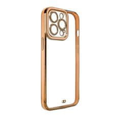 slomart modni ovitek za samsung galaxy a12 5g gold frame gel cover gold