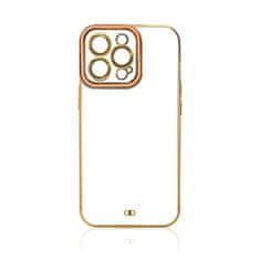 slomart modni ovitek za samsung galaxy a12 5g gold frame gel cover gold