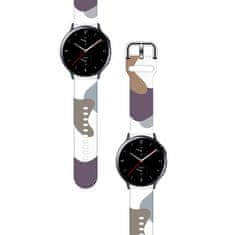 slomart pas moro za samsung galaxy watch 46 mm, silikonski pas, zapestnica za uro, vzorec 9