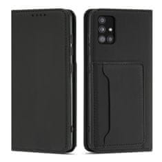 slomart magnet card case etui za samsung galaxy a12 5g pouch wallet card holder black