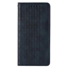 slomart etui z magnetnim paščkom za samsung galaxy s22 ultra pouch wallet + mini obesek z vrvico, moder