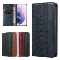 slomart etui z magnetnim paščkom za samsung galaxy s22 ultra pouch wallet + mini obesek z vrvico, moder