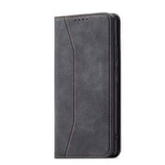 slomart magnet fancy case case za samsung galaxy s22 + (s22 plus) pouch wallet card holder črna