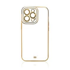 slomart modni ovitek za samsung galaxy a13 5g gold frame gel cover bel