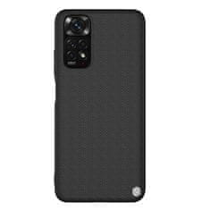 Nillkin textured case durable ojačan ovitek z gel okvirjem in najlonom na zadnji strani xiaomi redmi note 11s / note 11 črn