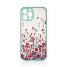 slomart design case ovitek za samsung galaxy a12 5g flower cover light blue