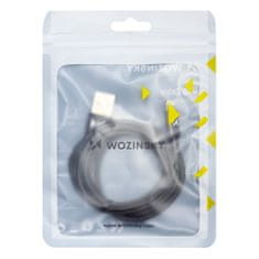 WOZINSKY Kabel USB Iphone Lightning 2,4A 1m črn