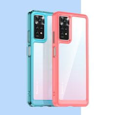 slomart ovitek outer space case za xiaomi redmi note 11 pro s trdim ovitkom in gel okvirjem rdeče barve