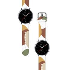 slomart pas moro za samsung galaxy watch 46 mm, silikonski pas, zapestnica za uro, vzorec 4