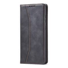 slomart magnet fancy case etui za samsung galaxy s22 ultra cover card wallet card stand black