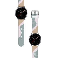 slomart pas moro za samsung galaxy watch 46 mm, silikonski pas, zapestnica za uro, vzorec 17