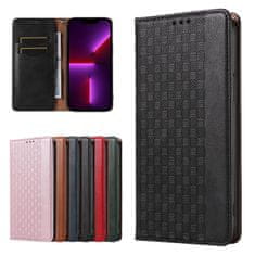 slomart ovitek z magnetnim paščkom za iphone 13 pro max pouch wallet + mini obesek z vrvico, črn