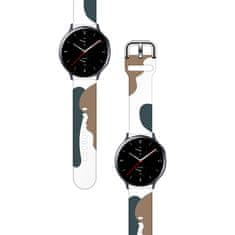 slomart pas moro za samsung galaxy watch 46 mm, silikonski pas, zapestnica za uro, vzorec 1