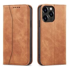 slomart magnet fancy case case case for iphone 13 pro max card wallet wallet card holder brown